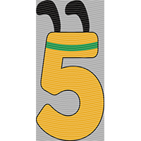 Cartoon letters-CL 299